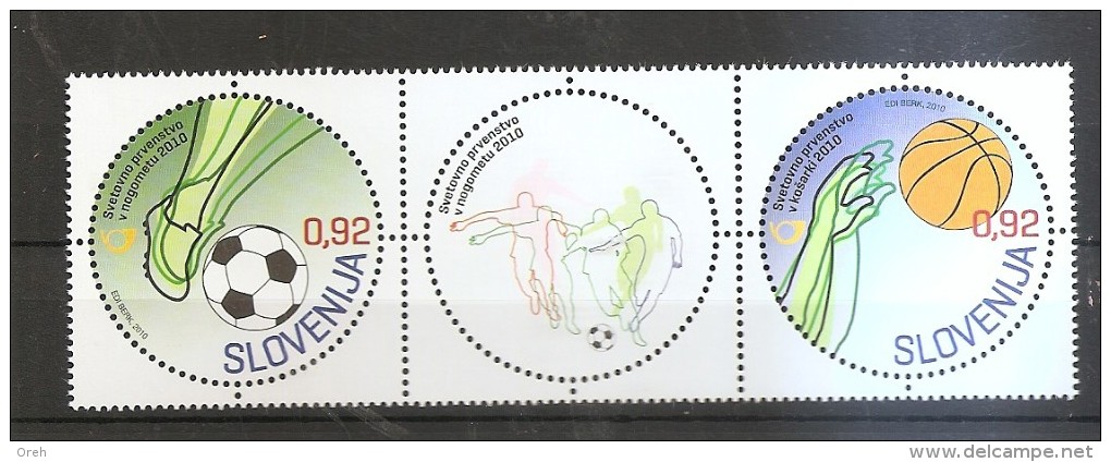 SLOVENIA 2010,FIFA,WORLD CUP 2010,GERMANY,WELTMEISTERS CHAFT,MNH - 2010 – África Del Sur