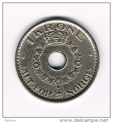 ° NOORWEGEN  1 KRONE 1949 - Norway