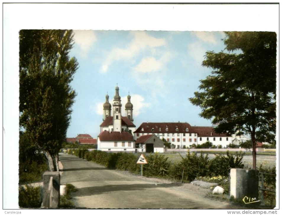 CP - EBERSMUNSTER (67) EGLISE ABBATIALE ET COUVENT - Ebersmunster