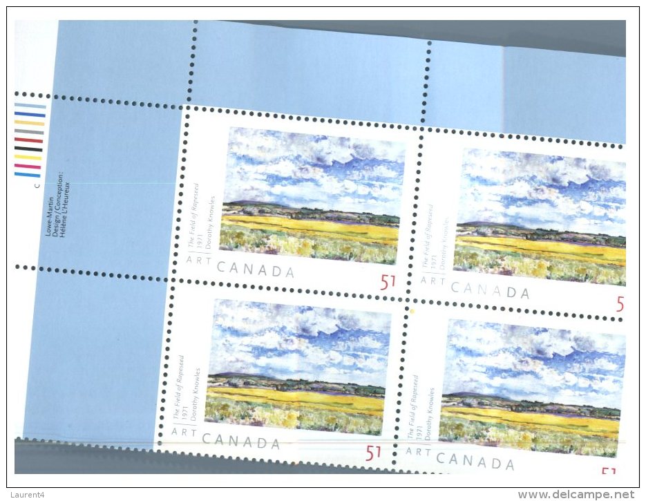 (60) Canada Stamps Mint Block Of 4 + Mini Sheet - Blocks & Sheetlets