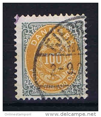 Denmark: 1875  Mi Nr 31 I Y Watermark 1Y, Perfo 12,75 Used - Gebruikt