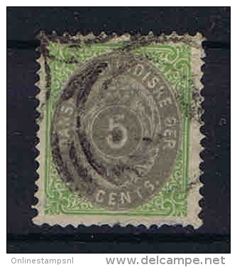 Danish West Indies, 1876 Mi Nr 10 Yv Nr 8 Used - Dänische Antillen (Westindien)