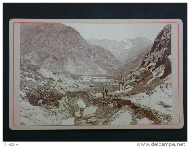 Ref2836 AX109 Photographie Animée Véritable De Notre Dame De Nuria - 21 Août 1895 Pyrénées - Luoghi