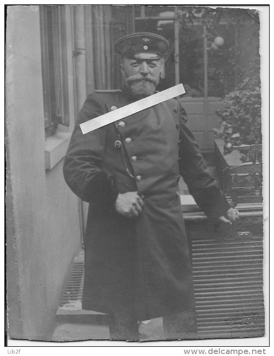 Portrait D'un Vétéran Allemand De 1870 1 Photo H.Griessbach Photographe Bremen Brême 1914-1918 14-18 Ww1 WwI Wk - War, Military