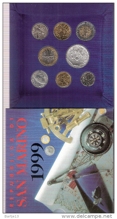 SAN MARINO ORIGINAL BU SET 1999 - San Marino