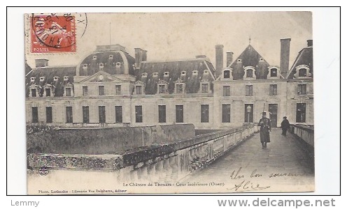 79 - THOUARS - COUR INTERIEURE DU CHATEAU - LA GARDE - 1908 - Thouars