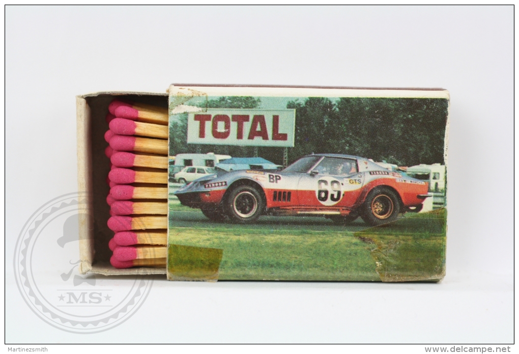 Advertising Matchbox/ Matches - Racing Car Series: Chevrolet Corvette - Cajas De Cerillas (fósforos)