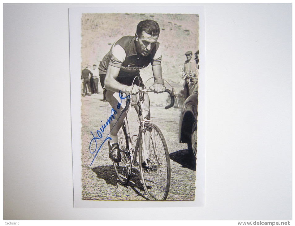 CYCLISME CICLISMO RADSPORT WIELRENNEN :  Louison BOBET  Maillot National  Carte Miroir Sprint NB Reproduction - Cyclisme