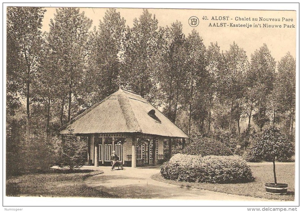 ALOST  ---  Chalet Au Nouveau Parc  --  Kasteelje  In't  Nieuwe  Park - Aalst