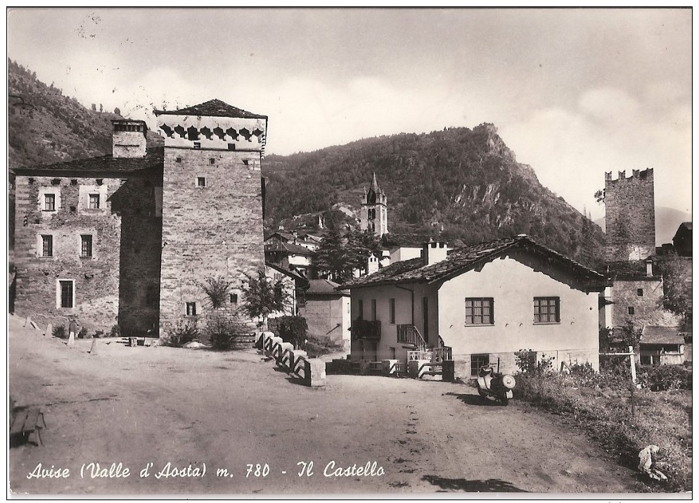 R14-455 - AVISE - AOSTA  - F.G. - VG. - A. '50 - Aosta