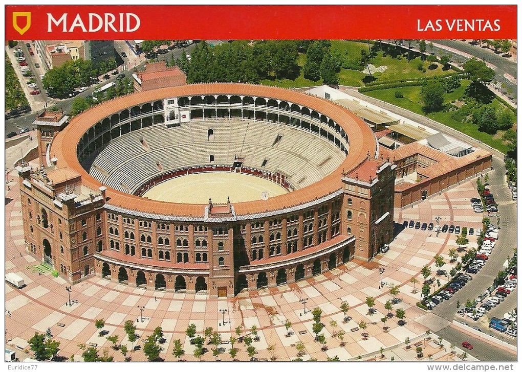 Plaza De Toros De Las Ventas - Madrid (Spain) Postcard - Size 15x10 Cm. Aprox. - Otros & Sin Clasificación