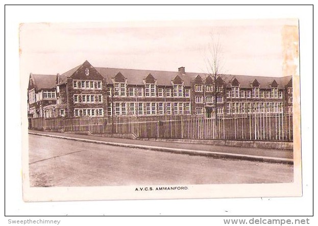 RP A.V.C.S. AMMANFORD. The Amman Valley Comprehensive SCHOOL UNUSED ZENITH SERIES DYFED WALES UNUSED - Carmarthenshire