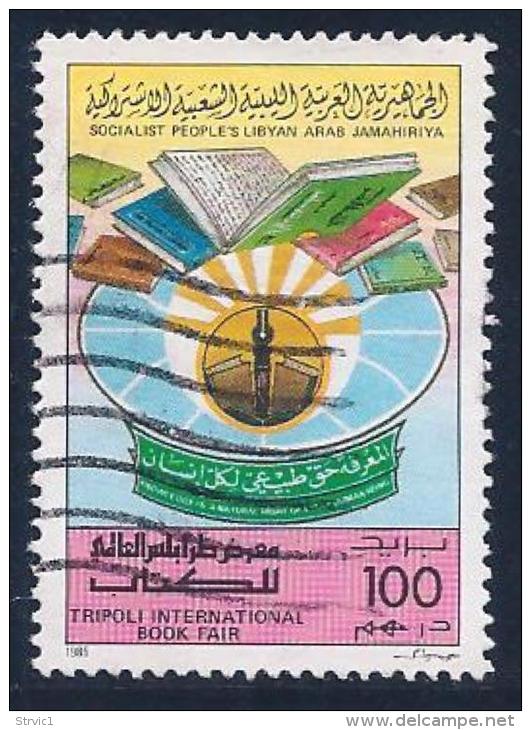 Libya, Scott # 1258 Used Tripoli Book Fair, 1985 - Libya