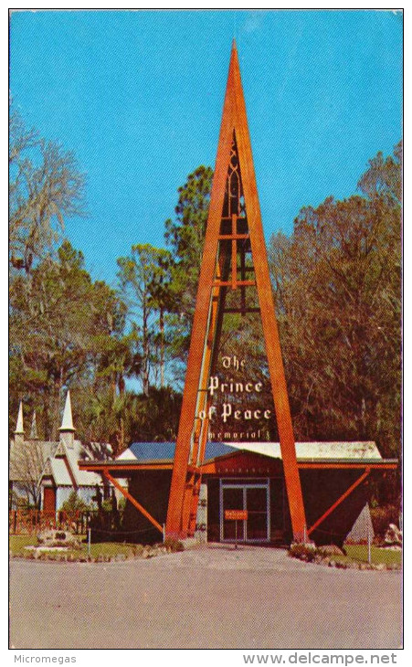 Florida Silver Springs - Entrance To The Prince Of Peace Memorial - Silver Springs