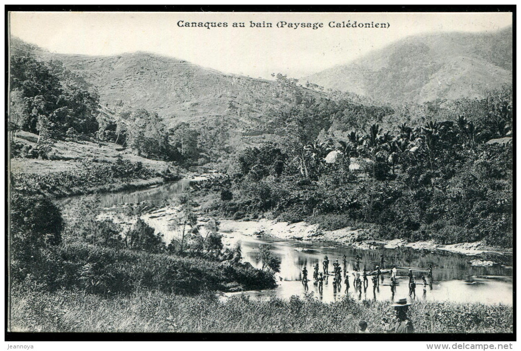 NOUVELLE CALÉDONIE - CPA DE CANAQUES AU BAIN - SUP - New Caledonia