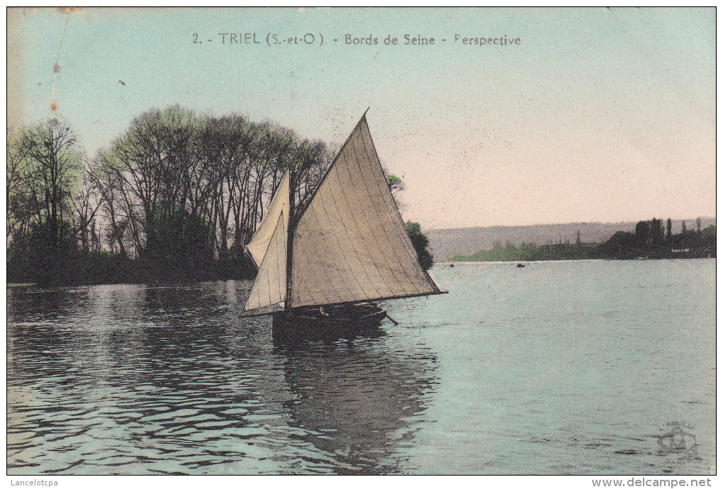 78 - TRIEL / BORDS DE SEINE - VOILIER - Triel Sur Seine