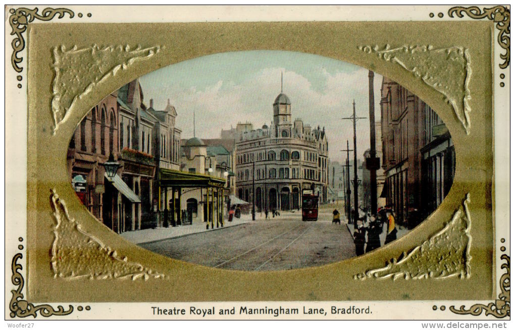 CPA  , BRADFORD , Theatre Royal And Manningham Lane - Bradford