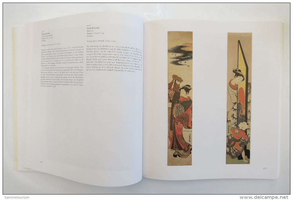 "Das Klatschen der einen Hand" Japanische Farbholzschnitte aus 3 Jahrhunderten, Neue Pinakothek München 1992