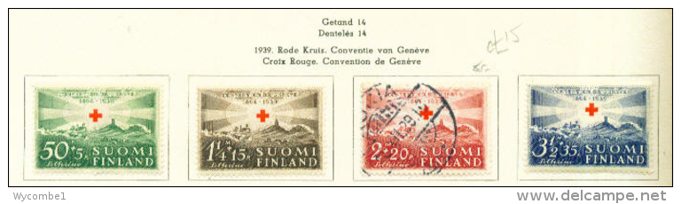 FINLAND  -  1939  Red Cross  Mounted Mint/Used As Scan - Neufs