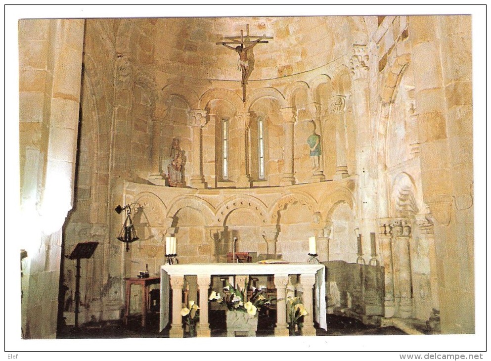 SANTA MARIA DE BAREYO, Santander, Espana:Arte Romanico Siglo XII; Interior Del Abside; Iglesia, TTB - Cantabria (Santander)