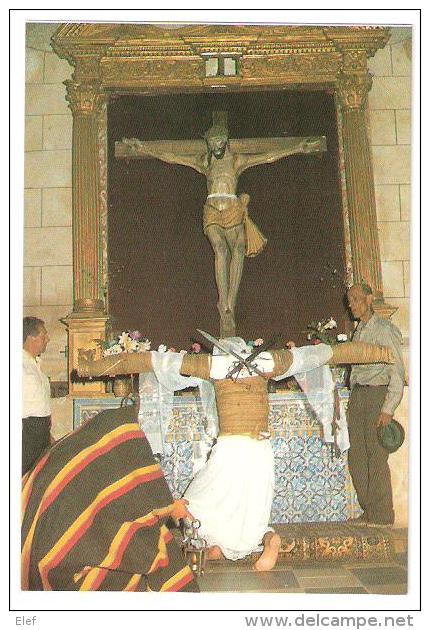 VALVERDE DE LA VERA, Caceres, Espana: Cristo De Los Humilladeros; Un Empalao Rinde Visita; Belle Animation, TB - Cáceres