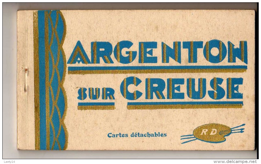 Carnet Complet De 12 Cartes ARGENTON SUR CREUSE - Bon état - Andere & Zonder Classificatie