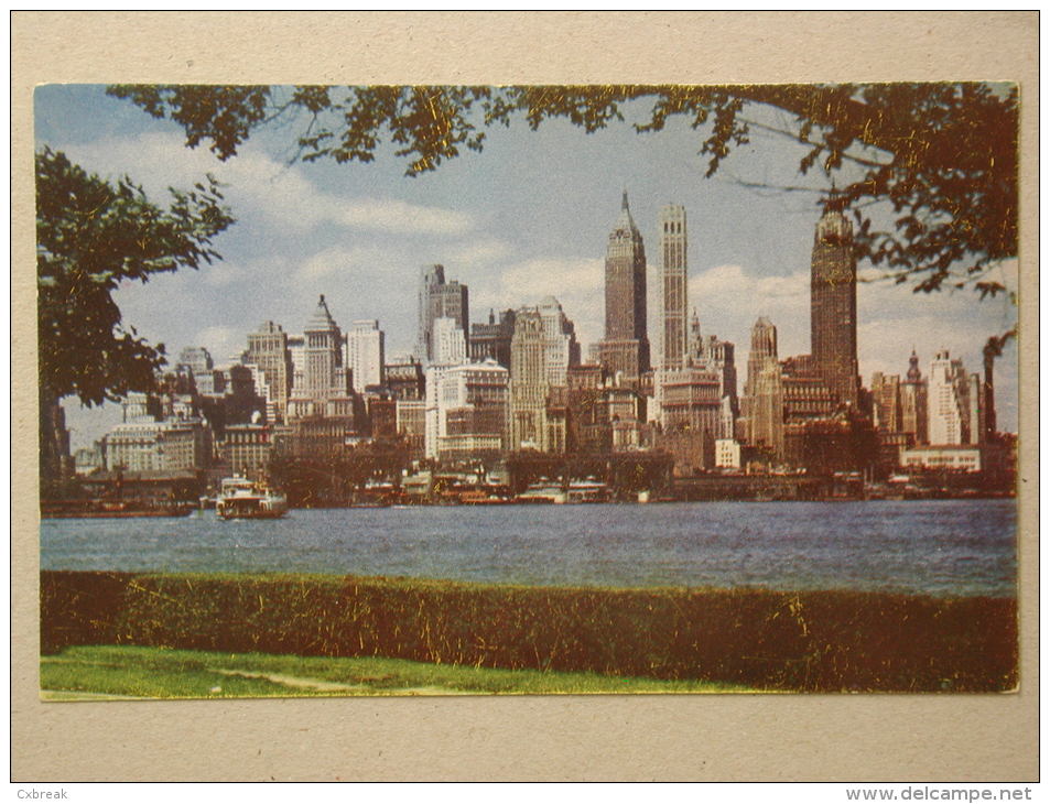 New York City, Lower Manhattan From Governor's Island - Manhattan