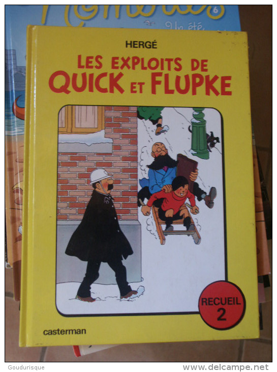 QUICK ET FLUPKE RECUEIL 2   HERGE - Quick Et Flupke