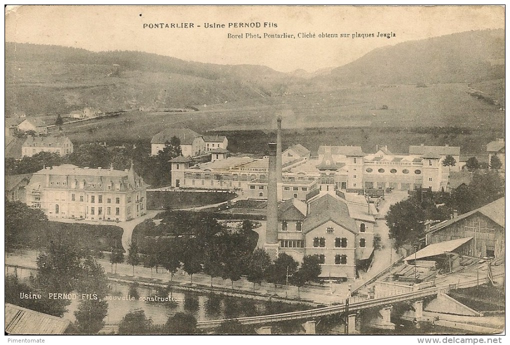 PONTARLIER USINE PERNOD FILS - Pontarlier