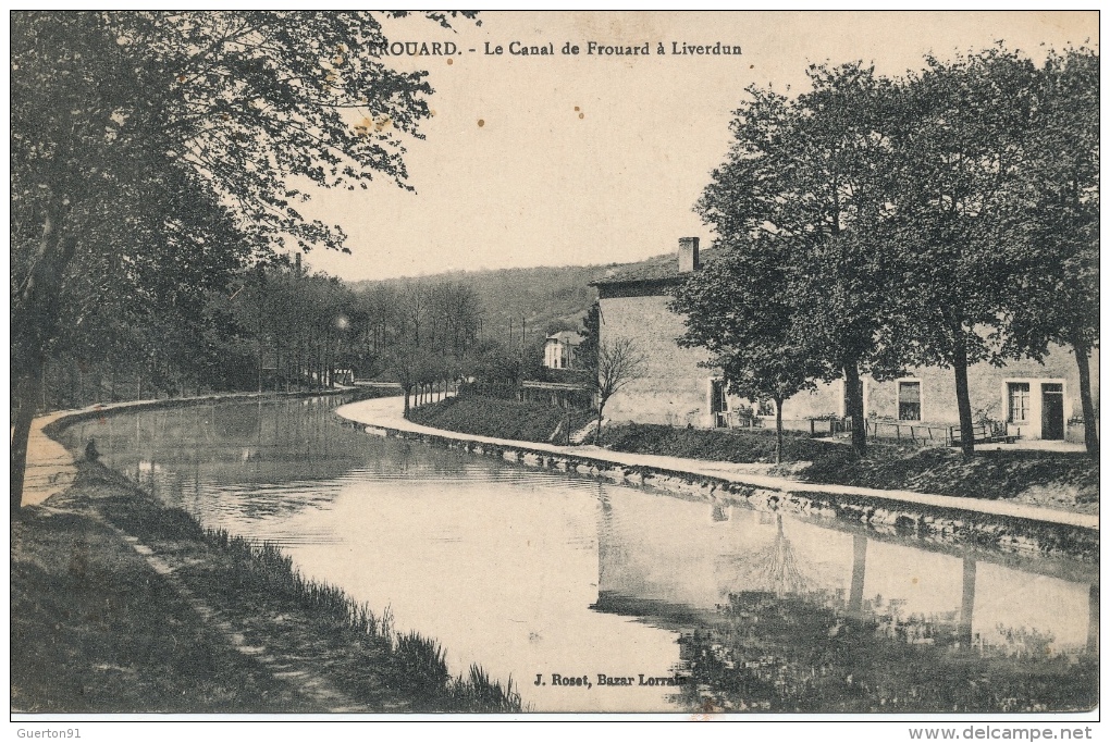 ( CPA 54 )  FROUARD  /  Le Canal De Frouard à Liverdun  - - Frouard