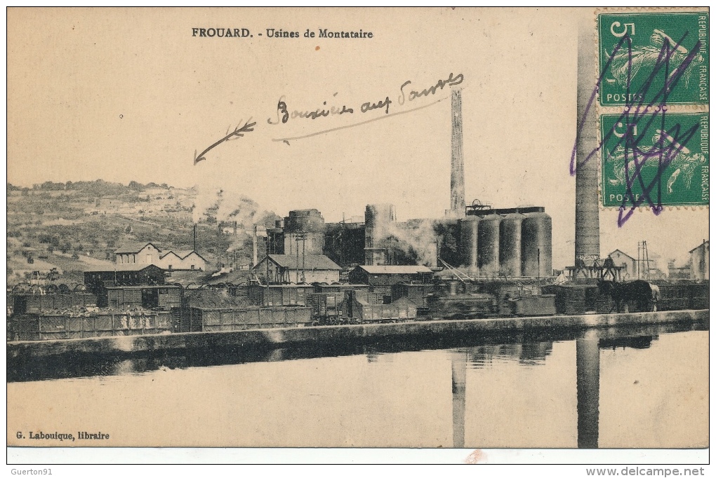 ( CPA 54 )  FROUARD  /  Usines De Montataire  - - Frouard