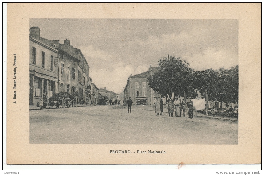 ( CPA 54 )  FROUARD  /  Place Nationale  - - Frouard