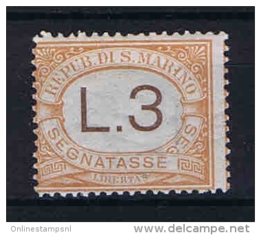 San Marino: Segnatasse Mi  25 Sa.25  MH/* 1925 - Strafport