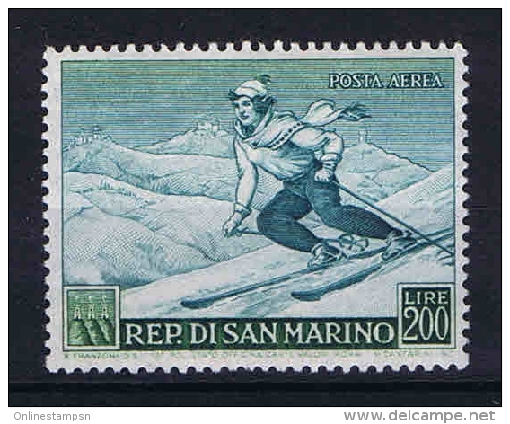 San Marino:  Mi  501, Sa. 78    MNH/**  1953 - Luchtpost