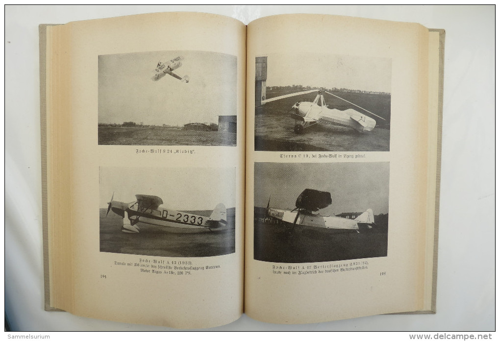 Walter Zuerl "Deutsche Flugzeugkonstrukteure" Werdegang und Erfolge unserer Flugzeug- und Flugmotorenbauer, von 1938