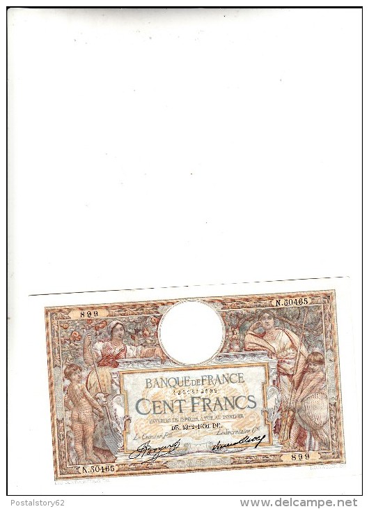 100 Francs 1936 - 100 F 1908-1939 ''Luc Olivier Merson''