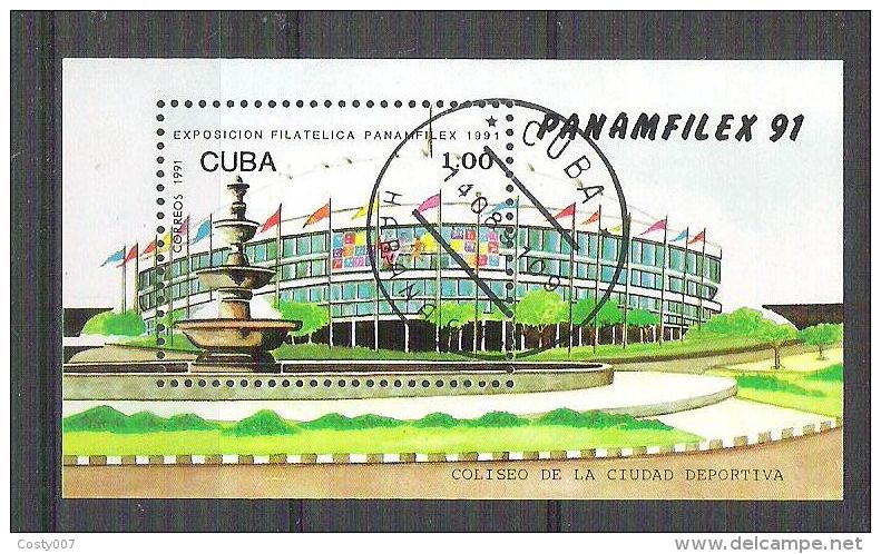 Cuba 1991 UPU, Perf. Sheet, Used AA.040 - Oblitérés