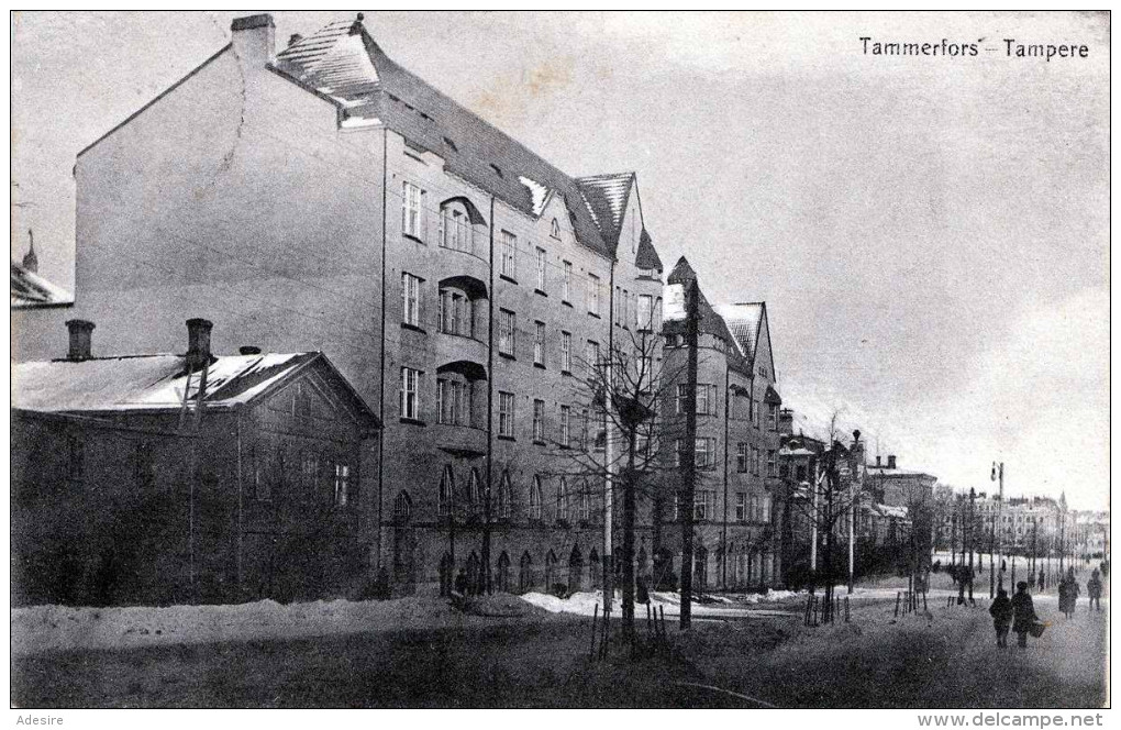 Tammerfors TAMPERE, Strassenansicht, Gel.1911 - Finland