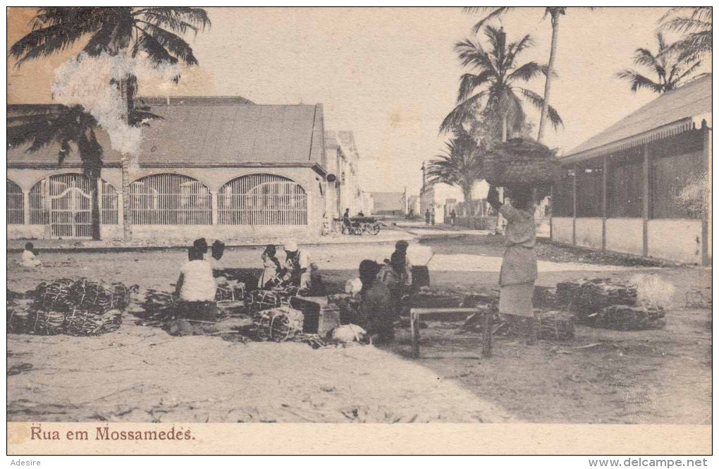 Rua Em MOSSAMEDES, 1910? - Angola