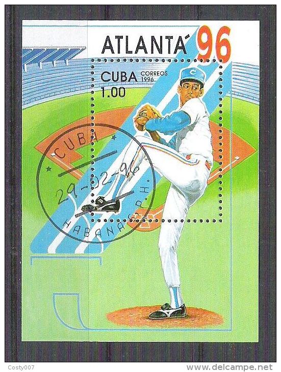 Cuba 1996 Sport, Perf. Sheet, Used AA.049 - Usati