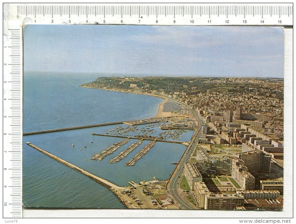 LE HAVRE  SAINTE ADRESSE  - Vue Aérienne Porte Océane, Nouvelle Ville, Bassins Yachts, Cap Hève, Plage, Résidence France - Haven