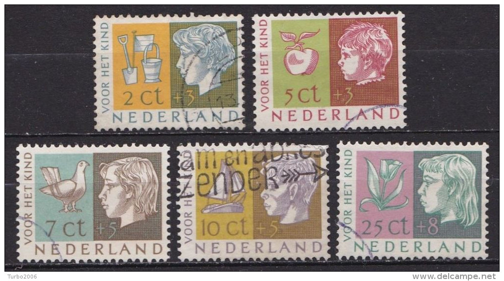 1953 Kinderzegels Gestempelde Serie  NVPH 612 / 616 - Oblitérés