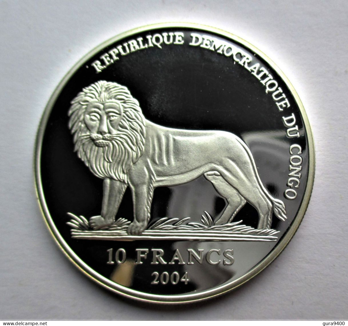 Republik CONGO 10 Francs 2004  WM 2006 - Congo (República Democrática 1998)