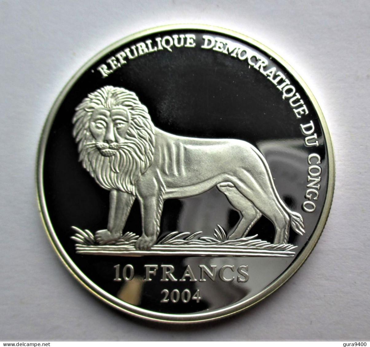 Republik CONGO 10 Francs 2004  WM 2006 - Congo (Democratic Republic 1998)