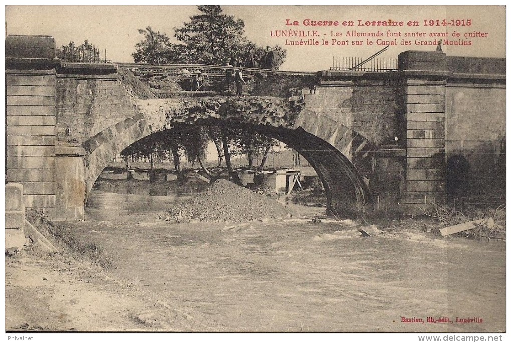 PUENTES, LA GUERRE EN LORRAINE EN 1914, ESCRITA - Puentes