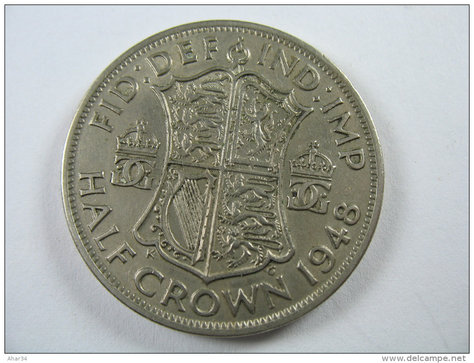 UK HALF CROWN 1948      LOT 29 NUM 22 - K. 1/2 Crown