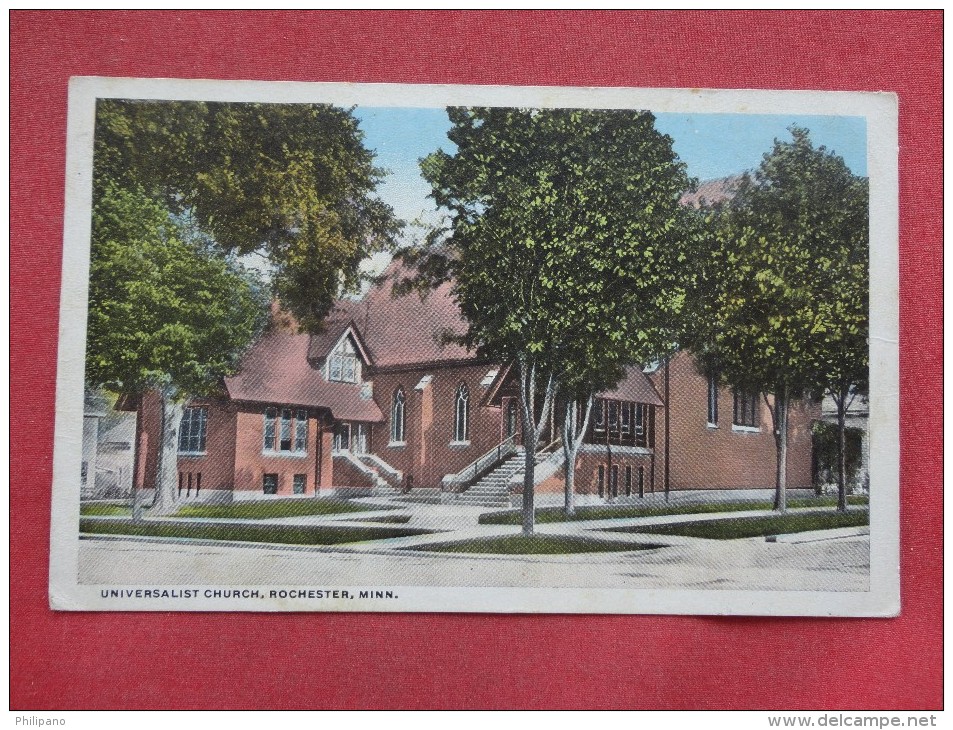 Minnesota> Rochester  Universal Church    Ref 1360 - Rochester