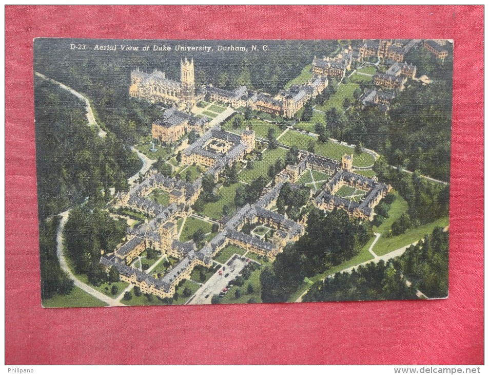 North Carolina> Durham  Aerial View Duke University Ref 1360 - Durham