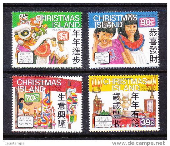 Christmas Island 1989 Chinese New Year MNH - Autres & Non Classés