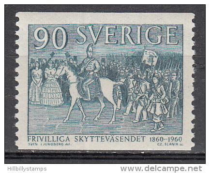 Sweden  Scott No.  557    Mnh      Year  1960 - Nuevos
